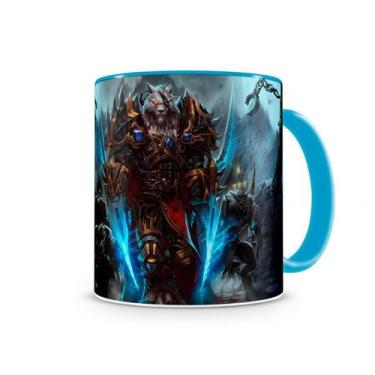 Imagem de Caneca World Of Warcraft Worgen I Azul - Starnerd