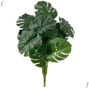 Imagem de Planta Artificial Costela Palmeira Filodendro Bananeira Casa - Flor Im