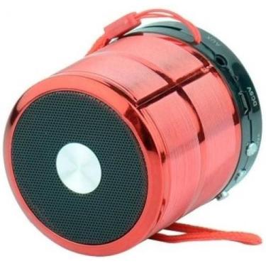Imagem de Mini Caixa De Som Portátil Speaker Ws887  Vermelho - Bc Bora Colega Sh