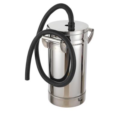 Imagem de Lfhelper 8L Fluidized Powder Hopper para Máquina de Revestimento Equipamento de Pintura Pulverizadores de Tinta e Hvlp Balde de Pó Fluidizado Pequeno de Aço Inoxidável Tanque Fluidizado, Diâmetro 20 C