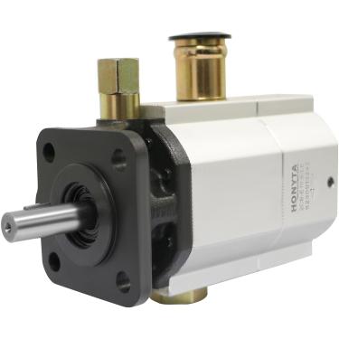 Imagem de RYFT Bomba divisor hidráulica de toras 13GPM Bomba de engrenagem de 2 estágios, bomba de engrenagem HI/LO, bomba de divisor de madeira 3000 PSI, 3600RPM Bomba de divisor de madeira de alumínio 3600RPM eixo com chave para divisores de toras