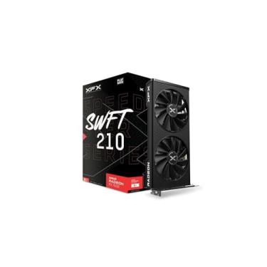 Imagem de XFX Placa gráfica Speedster SWFT210 Radeon RX 7600 com 8GB GDDR6 HDMI 3xDP, AMD RDNA 3 RX-76PSWFTFA