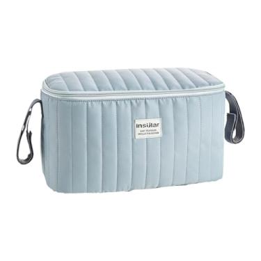 Imagem de Amagogo Organizador de carrinho multifuncional saco de fraldas para limpar lanches fralda, Verde