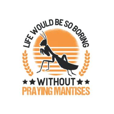 Imagem de Praying Mantis Notebook: Praying Mantis Gift / 6x9 Inches / 120 graph Sites