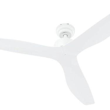 Imagem de Ventilador Teto Madeira Controle Remoto 132cm S/ Luz Bivolt 