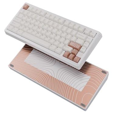 Imagem de Teclado para jogos BOOG75 75% com interruptores magnéticos GATERON KS-37B, teclado de efeito Hall com gatilho rápido, troca a quente, suporte de junta com fio, placa de teclado HE de alumínio