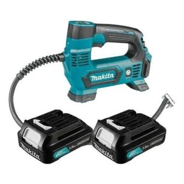 Imagem de Mini Compressor Mp100 Makita Com 2 Baterias Sem Carregador