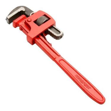 Imagem de Chave Grifo Ajustável Para Canos 8 Pol. Profissional - Brasfort