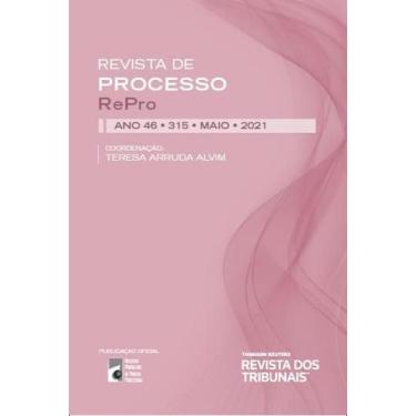 Imagem de Revista de processo vol 315 mai 2021 etq - Editora Revista dos Tribuna
