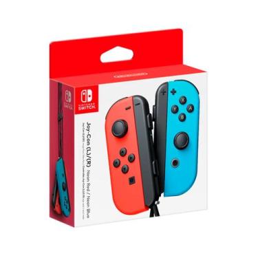 Imagem de Controles Joy Con L/R Vermelho e Azul Nintendo Switch, Vermelho e Azul