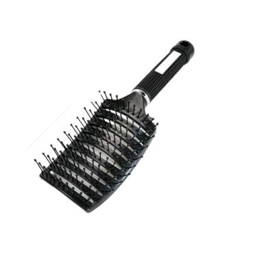 Imagem de Escova de cabelo couro cabeludo massagem pente náilon mulheres molhado cacheado desembaraçador para salão cabeleireiro ferramentas de estilo (01)