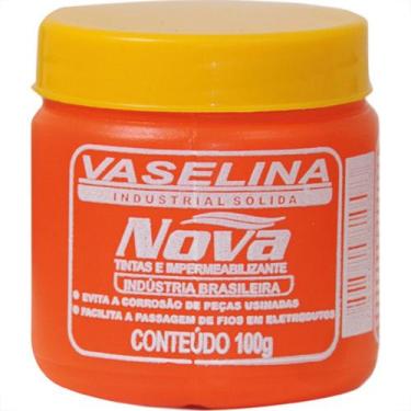 Imagem de Vaselina. Industrial Solida Nova Pote 100Gr - Kit C/12 Unidades - NOVA