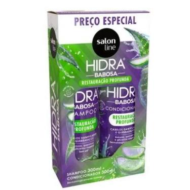 Imagem de Salon Line Kit Sampoo Mais Condicionador 300ML Hidra Babosa