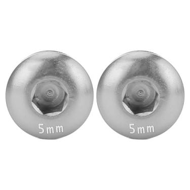 Imagem de Capas de Parafuso de Pedal de Bicicleta, M 14 Alumínio Liga de Alumínio Tampa de Parafuso de Pedal para Bicicleta de Montanha (Ti)