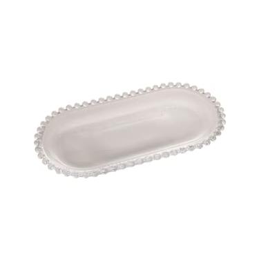 Imagem de Travessa Oval Wolff Pearl em Cristal - 12 x 24 cm