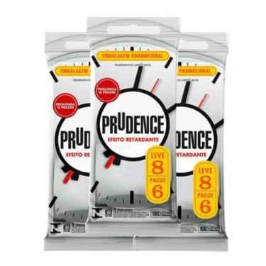 Imagem de Preservativo Camisinha Prudence Efeito Retardante Leve 8 Pague 6 - 3 p