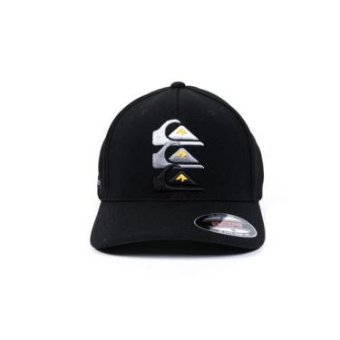 Imagem de Bone emb three logo black - QUIKSILVER,  P, Preto