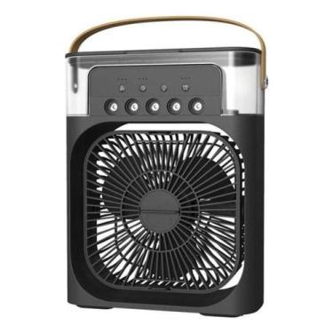 Imagem de Mini Climatizador De Ar FAN Com Reservatório Para Água E Gelo Cor 110V