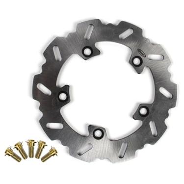 Imagem de Rotor de disco de freio traseiro com parafusos de montagem para Suzuki GSXR 1000 GSX-R1000R 2016-2023 ABS inclui, GSXR1000A GSXR1000Z 2018-2023, acessórios de substituição de motocicleta