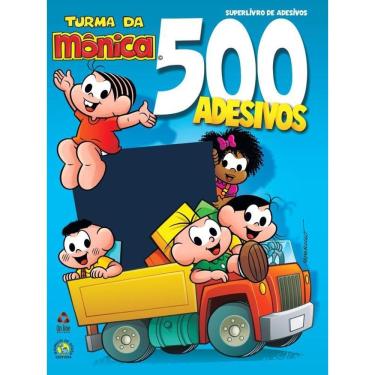 Imagem de Turma Da Mônica Superlivro De Adesivos