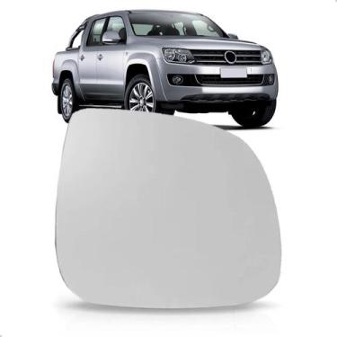 Imagem de Lente Retrovisor Amarok 2010 A 2017 Térmico Asférico - SP ACESSÓRIOS, 