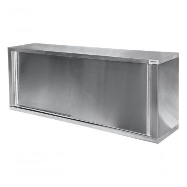 Imagem de Armário Aéreo Atual Inox AA-430 em Aço Inox 430 2 Metros