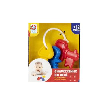 Imagem de Chaverinho & Chocalho do Bebê Amarelo, Azul e Vermelho + 12 Anos- Estrela