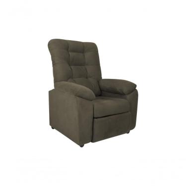 Imagem de Poltrona Reclinável Onix 1 Lugar Veludo Light Capuccino Matrix