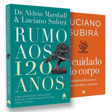 Imagem de Kit de Livros Luciano Subirá 120 Anos e O Cuidado do Corpo