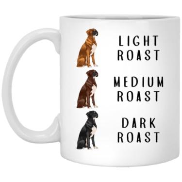 Imagem de Caneca de café boxer - Presente engraçado para mães de cães - Caneca de café da manhã para amantes de boxers - Copo para amantes de cães - Copo de presente de dono de cachorro - Canecas assadas