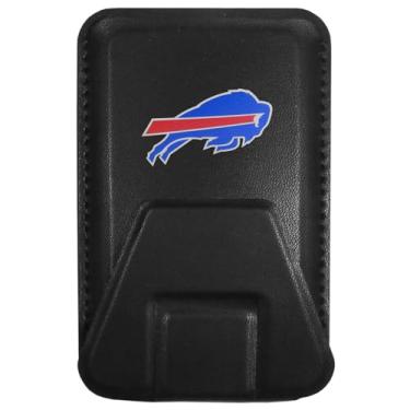 Imagem de Siskiyou Carteira magnética esportiva Buffalo Bills, preta, tamanho único, Preto, One Size, Carteira magnética para celular Buffalo Bills