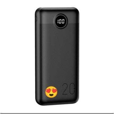 Imagem de I2GO, Carregador Portátil (Power Bank) Ultra Rápido 20000mAh, Power Delivery 20W, 2 Saídas USB + 1 Saída/Entrada USB-C, Preto, i2GO PRO