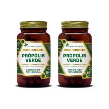 Imagem de KIT 2 Própolis Verde 60 Cápsulas Flora Nativa