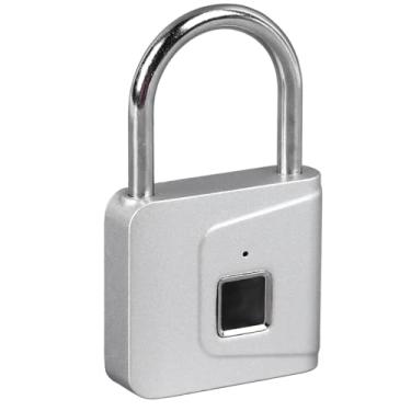 Imagem de Cadeado de impressão digital GRCFUMO, trava de armário de porta de porta de porta inteligente eletrônica de roubo anti -roubo, bloqueio de impressão digital ONE Touch para a