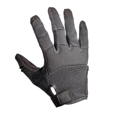 Imagem de PIG Luvas Táticas Alpha Full Dexterity Para Tiro, Compatíveis Com Tela Sensível Ao Toque, Respiráveis, 1 Par, Pretas, 2X-Grande