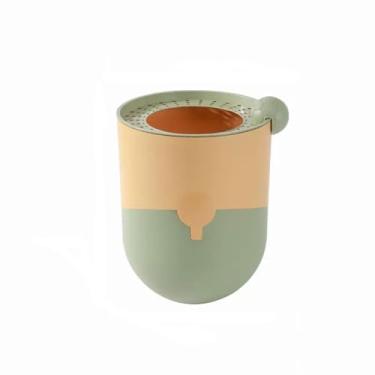 Imagem de Lixeira Lixeira de mesa, escritório, pequena lata de lixo especial, desktop, casa, sala de estar, luz, luxo, quarto, dormitório, criativo e fofo Lixeira(Green,Grande)