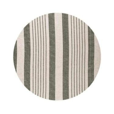 Imagem de Capa Sousplat Linen Stripe Oliva - Mameg Decor