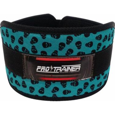 Imagem de Cinturão tiras autocolantes Para Agachamento Academia - Pro Trainer, V