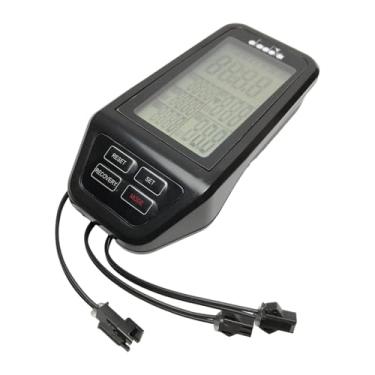 Imagem de UGPLM Velocímetro de bicicleta ergométrica Medição Compacto Profissional Fácil de instalar Display multifuncional Acessórios de exibição