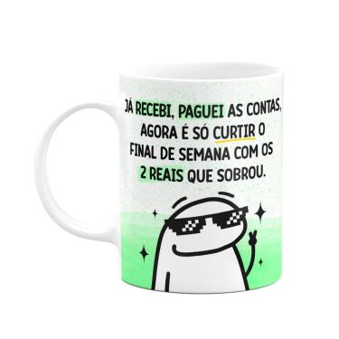 Imagem de Caneca Flork - O salário caiu, já recebi, paguei as contas