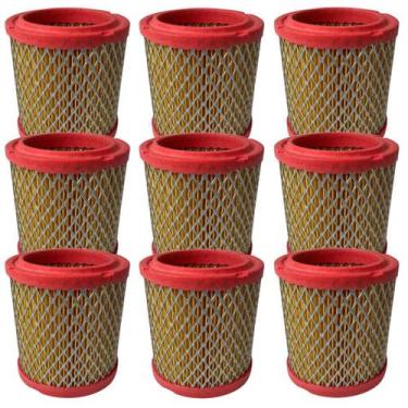 Imagem de Kit Com 9 Elementos Filtrantes De Ar Compressor 60 Pés - Remac