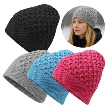 Imagem de Touca Gorro Masculino Feminino Dupla Lisa Poliester Moda - R.Pires, Pr