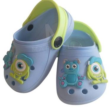 Imagem de Babuche Monstros S.A Infantil Leve Unissex Boo Sully Confortável - Mar