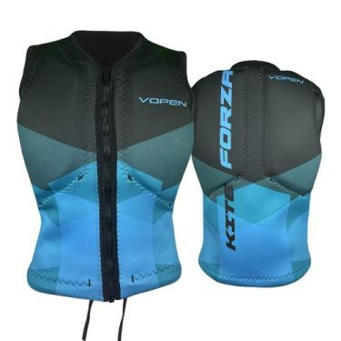 Imagem de Colete Flutuador Neoprene kitesurf - Vopen, Azul, G
