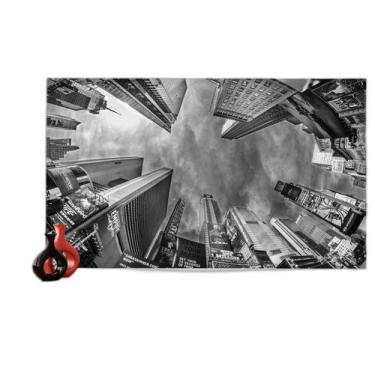 Imagem de Papel De Parede Cidade Prédios Vista Céu Teto 3,5M Ncd283 - Você Decor