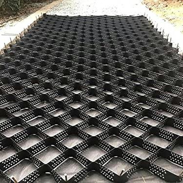 Imagem de Grade De Cascalho De Plástico Hdpe De Grade De Solo Geocell Dobrável Para Trabalho De Subleito Paisagismo Jardim 1800 Libras Por Força Quadrada Tamanho 5x7m, 4x6m(13x20ft)