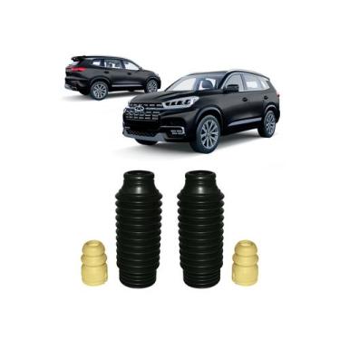 Imagem de Par Batente Coifa Dianteiro Chery Tiggo 8 2020 2021 2022 23 - QualyKit