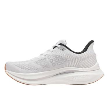 Imagem de Saucony Endorphin Speed 5 masculino, Branco/Goma, 42