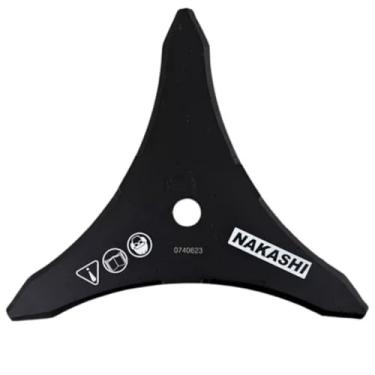 Imagem de Lâmina 3 Pontas Nakashi Roçadeira 300mm 3,8mm Furo 25,4mm St