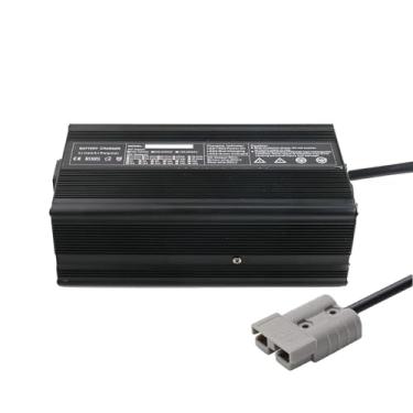 Imagem de Lzyjckh Carregador de Bateria de Chumbo-Ácido 12V/24V/36V/48V/60V/72V Carregadores de Baterias com Conector Anderson para Empilhadeiras/Carrinhos de Golfe,72v 10a black,120A Anderson